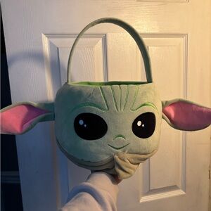 Baby Yoda Plush Easter Basket
